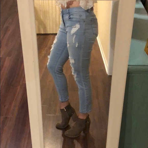 Torn Jeggings - Picture 3 of 4